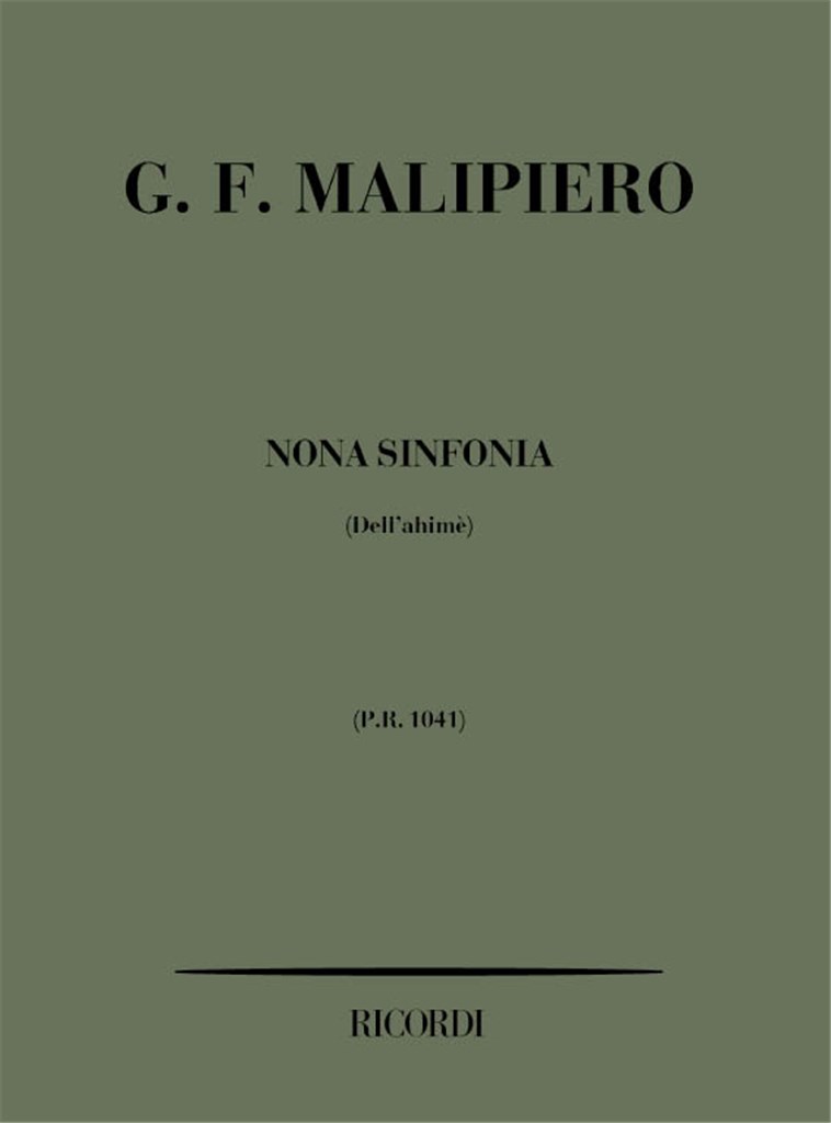 Nona Sinfonia 'Dell'Ahime'
